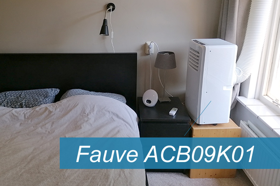 Mobiele airco slaapkamer Fauve